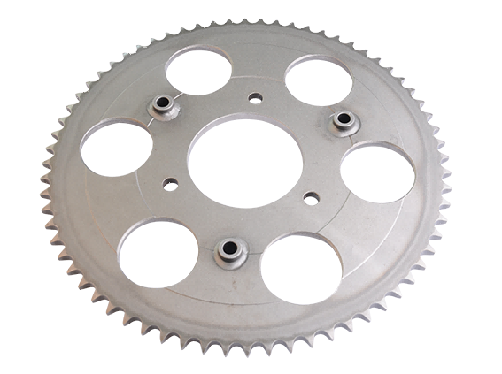 Cad é an ról atá ag sprockets d'innealra talmhaíochta?